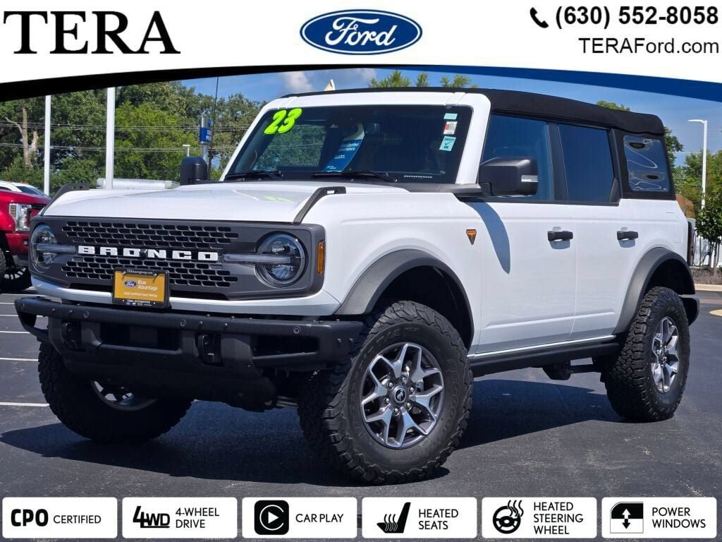 Certified 2023 Ford Bronco Badlands