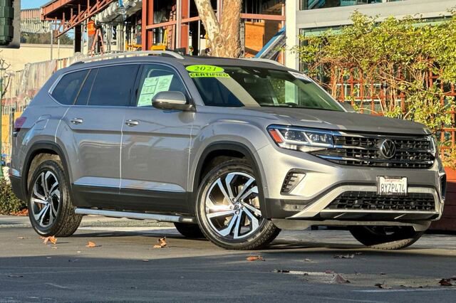 Used 2021 Volkswagen Atlas SEL Premium image 2