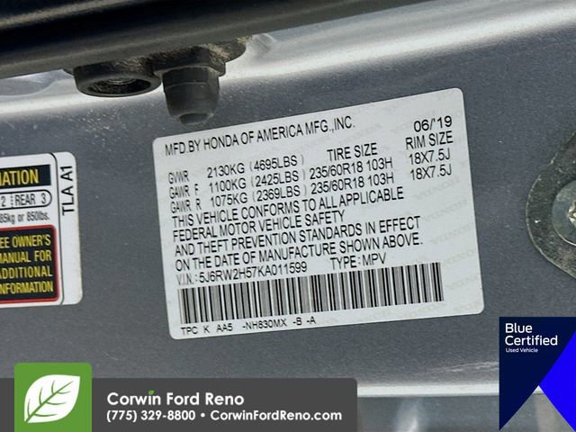 Used 2019 Honda CR-V EX image 34