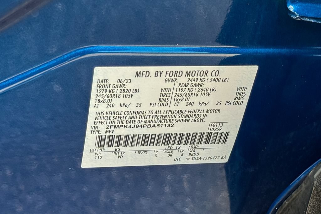 Certified 2023 Ford Edge SEL w/ Convenience Package AWD/4WD image 24