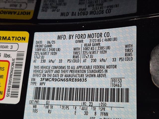 Certified 2025 Ford Bronco Sport Heritage w/ Convenience Package AWD/4WD image 15