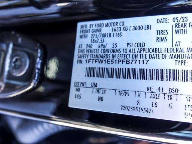 Certified 2023 Ford F150 Tremor w/ Equipment Group 402A High AWD/4WD image 30