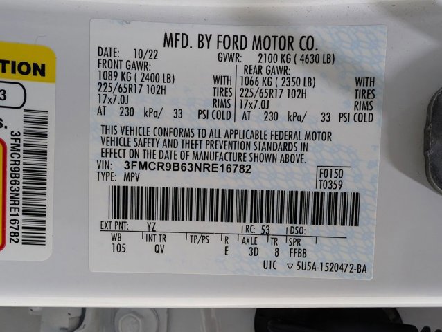 Certified 2022 Ford Bronco Sport Big Bend w/ Convenience Package image 9