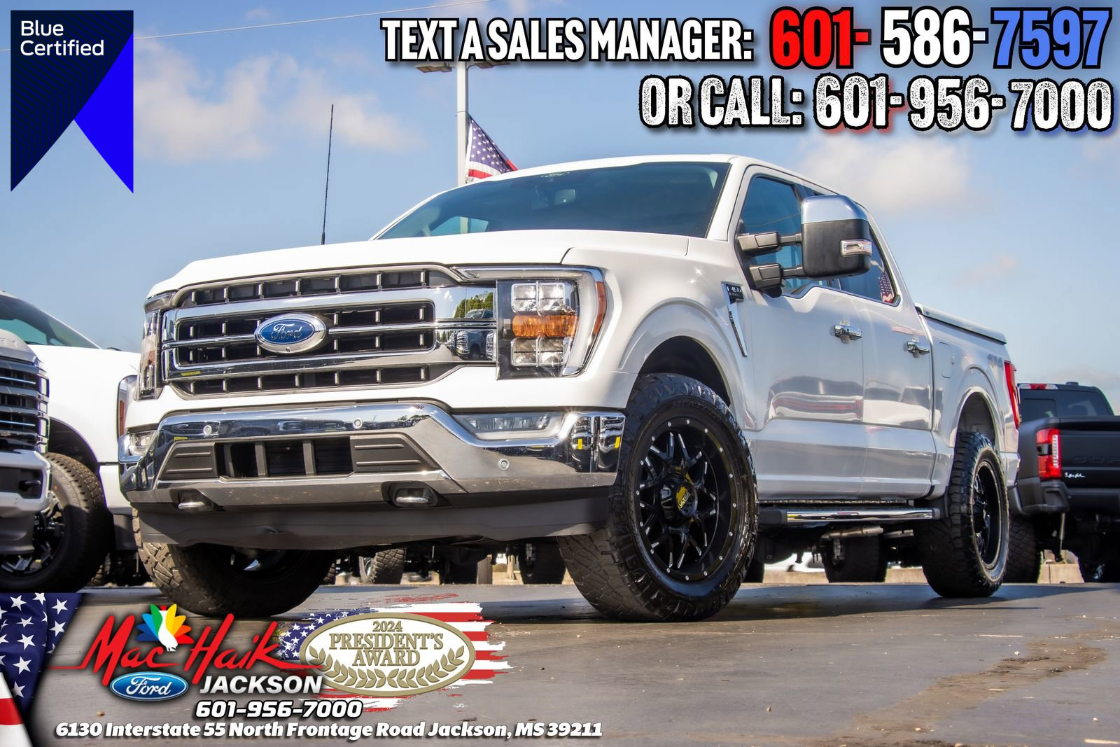 Certified 2021 Ford F150 Lariat image 1