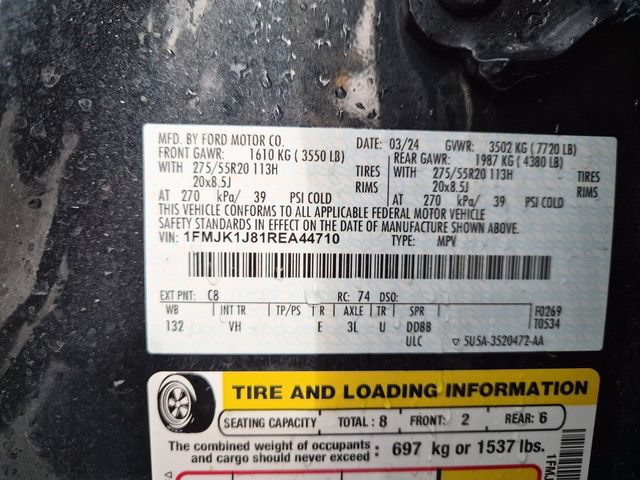 Certified 2024 Ford Expedition Max XLT AWD/4WD image 25