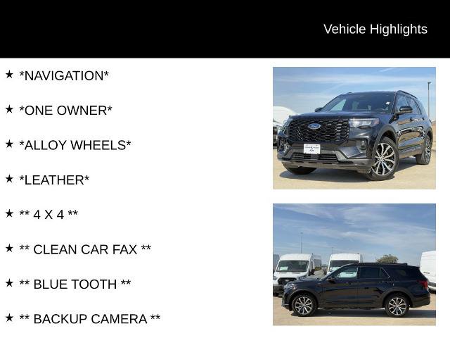 Certified 2025 Ford Explorer ST-Line AWD/4WD image 4