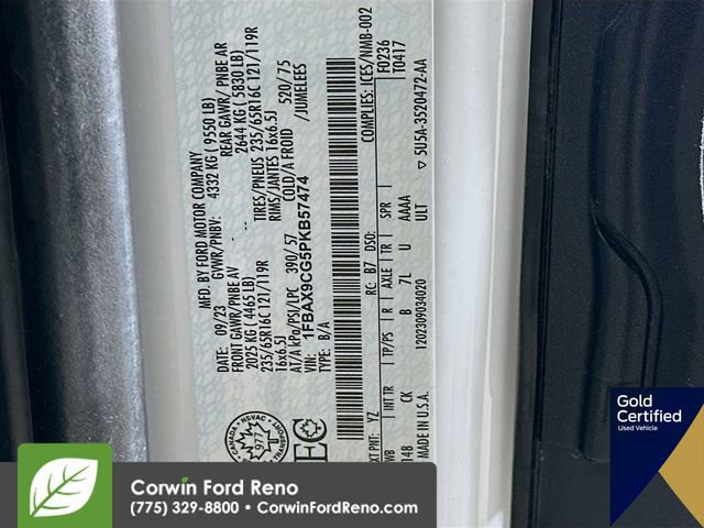 Certified 2023 Ford Transit 350 XLT image 35