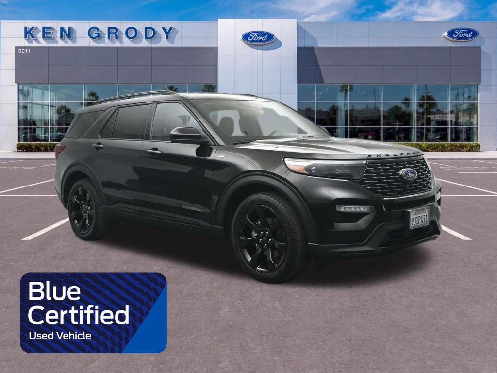 Certified 2023 Ford Explorer ST-Line w/ Class IV Trailer Tow Package