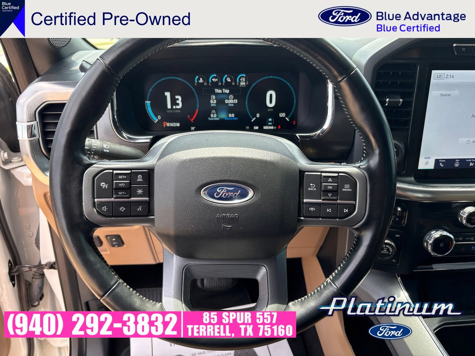 Certified 2022 Ford F150 Lariat w/ Equipment Group 501A Mid AWD/4WD image 19