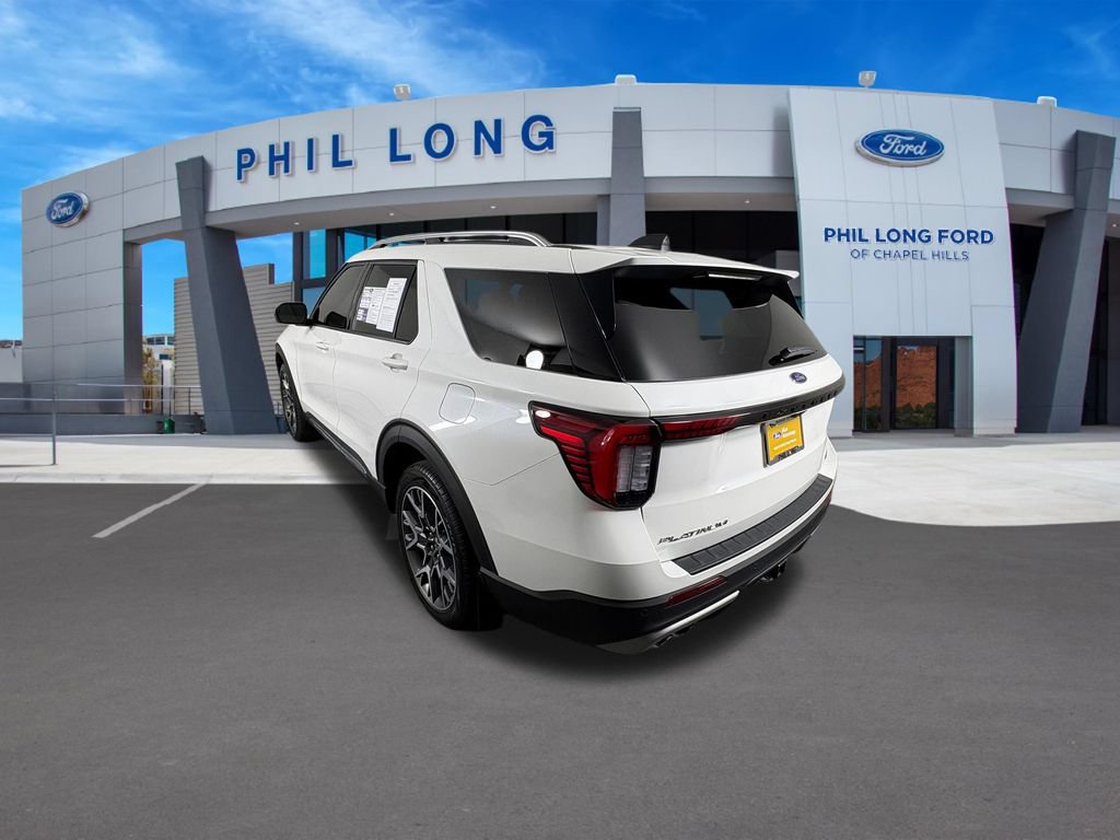 Certified 2025 Ford Explorer Platinum w/ Ultimate Package AWD/4WD image 3
