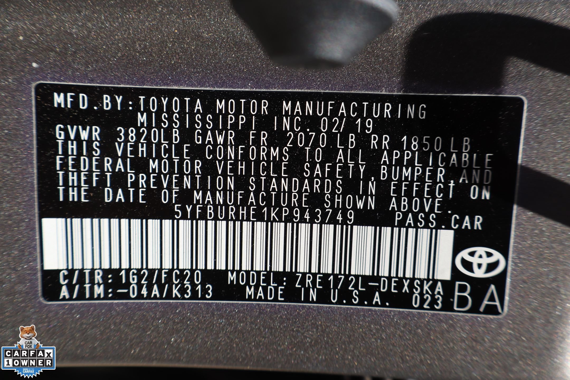 Used 2019 Toyota Corolla SE FWD image 30