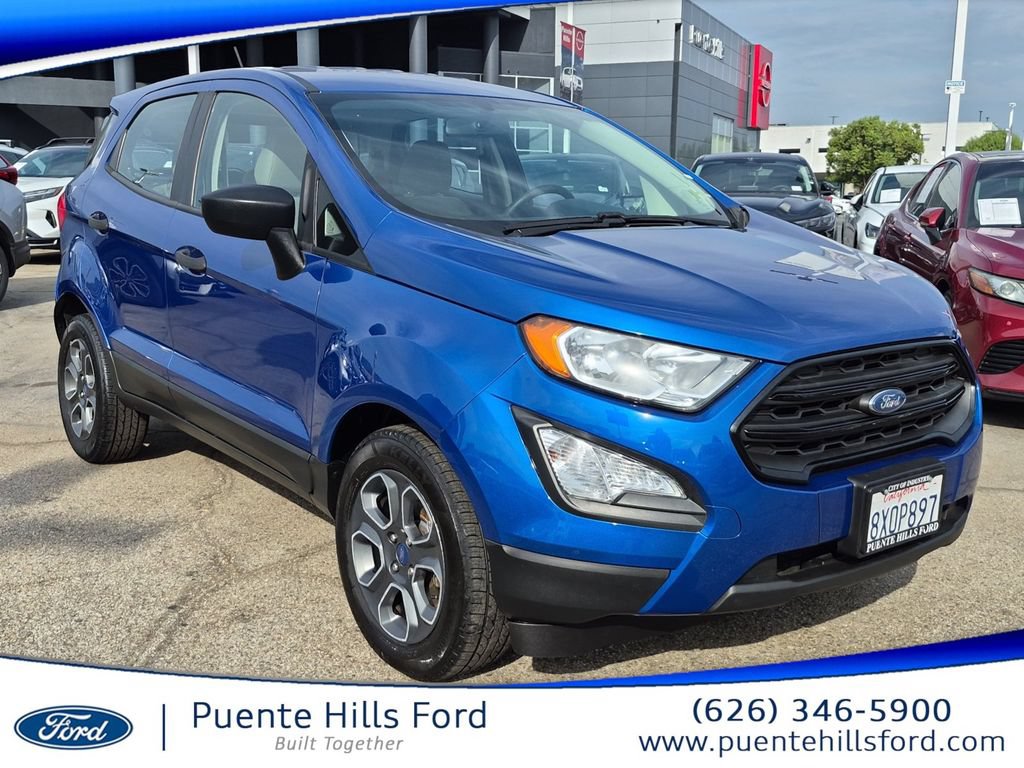 Certified 2021 Ford EcoSport S FWD 360° Tour