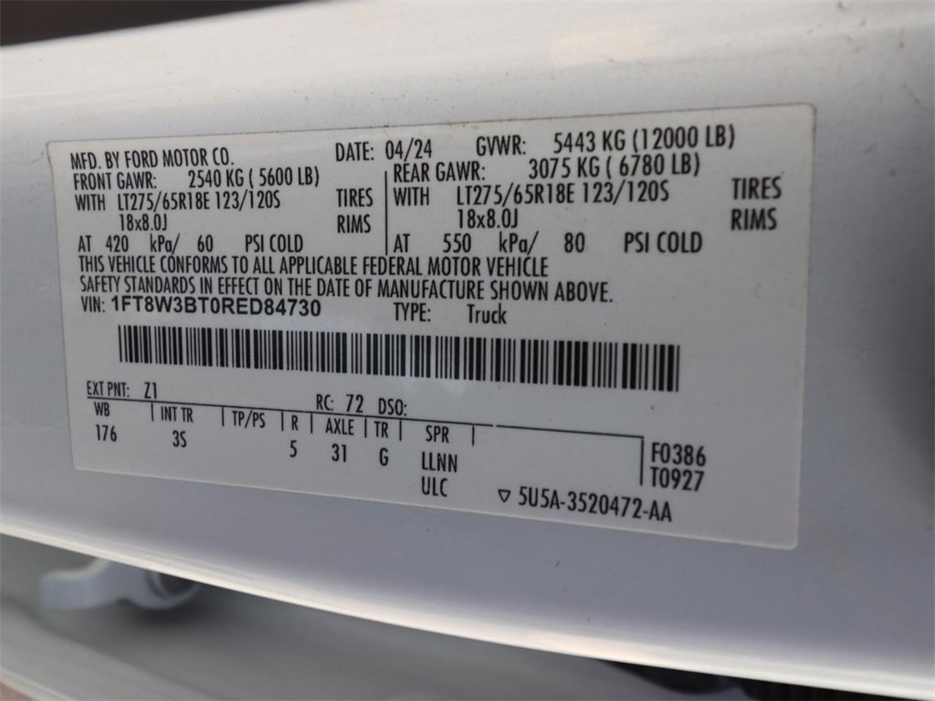 Certified 2024 Ford F350 XLT image 21