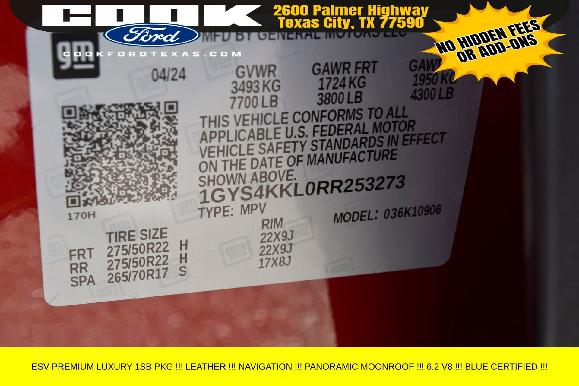 Used 2024 Cadillac Escalade ESV Premium Luxury image 28