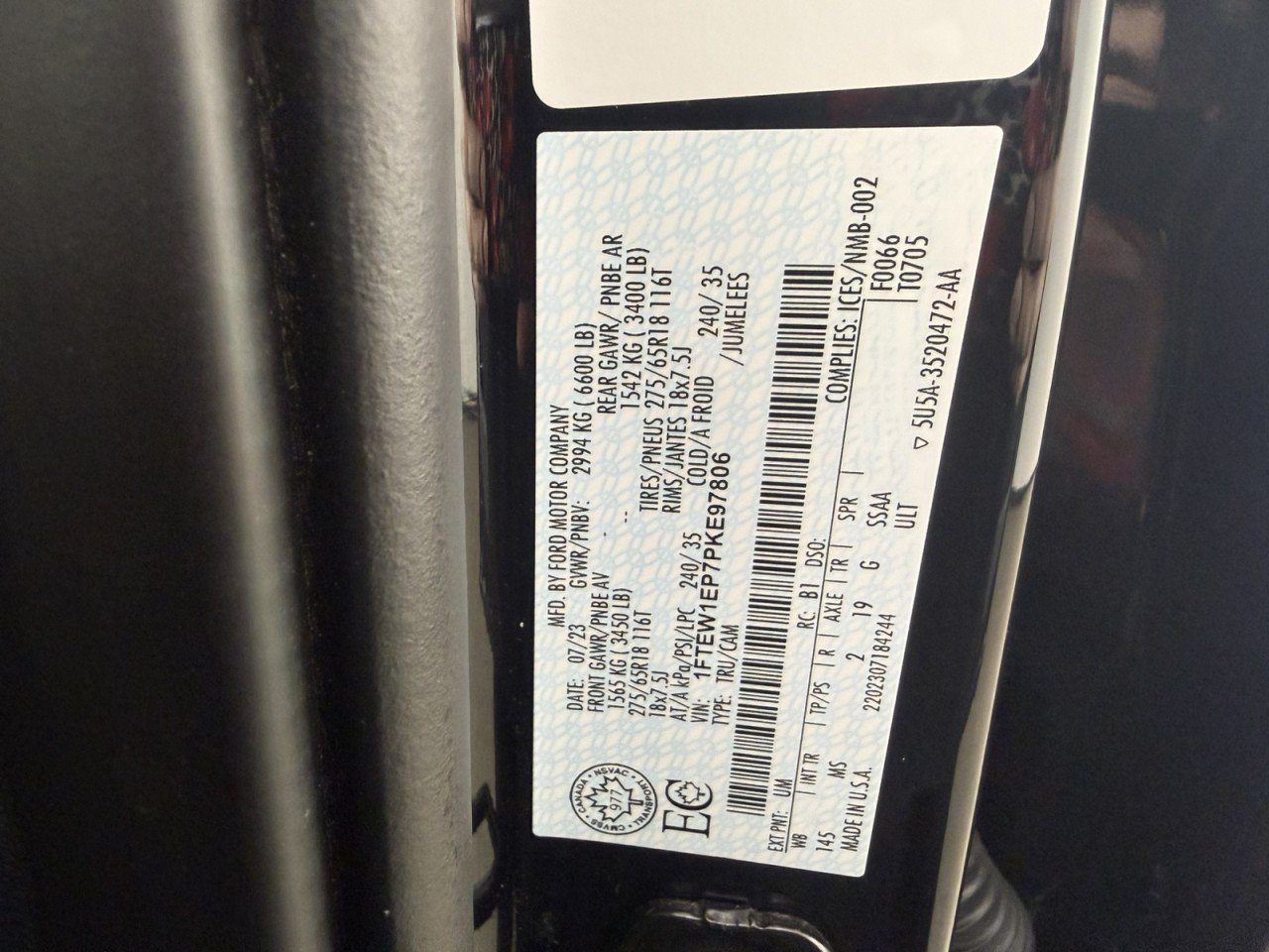 Certified 2023 Ford F150 4x4 SuperCrew image 23