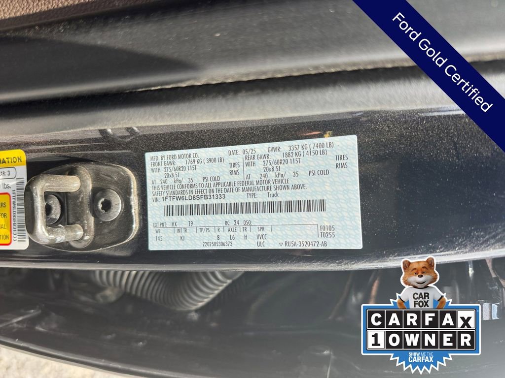 Certified 2025 Ford F150 King Ranch w/ FX4 Off-Road Package AWD/4WD image 33
