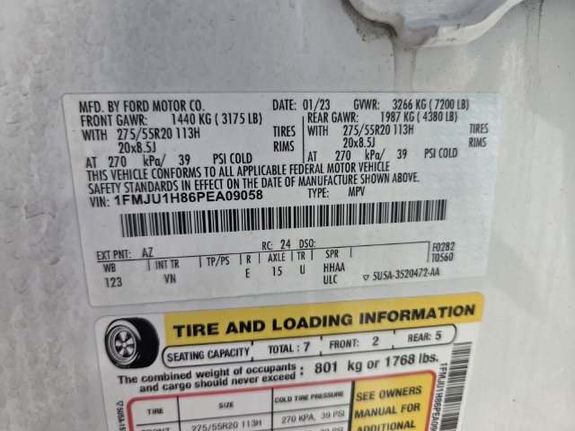 Certified 2023 Ford Expedition XLT RWD image 22