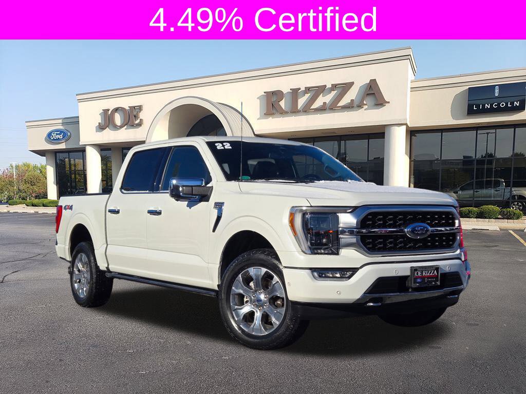 Certified 2022 Ford F150 Platinum w/ Equipment Group 701A High