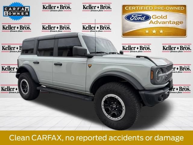 Certified 2023 Ford Bronco Badlands w/ Sasquatch Package AWD/4WD image 1