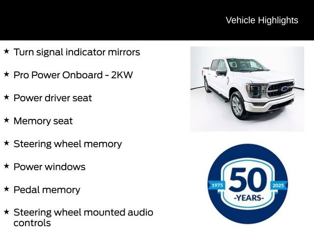 Certified 2023 Ford F150 Platinum w/ Equipment Group 701A High image 31