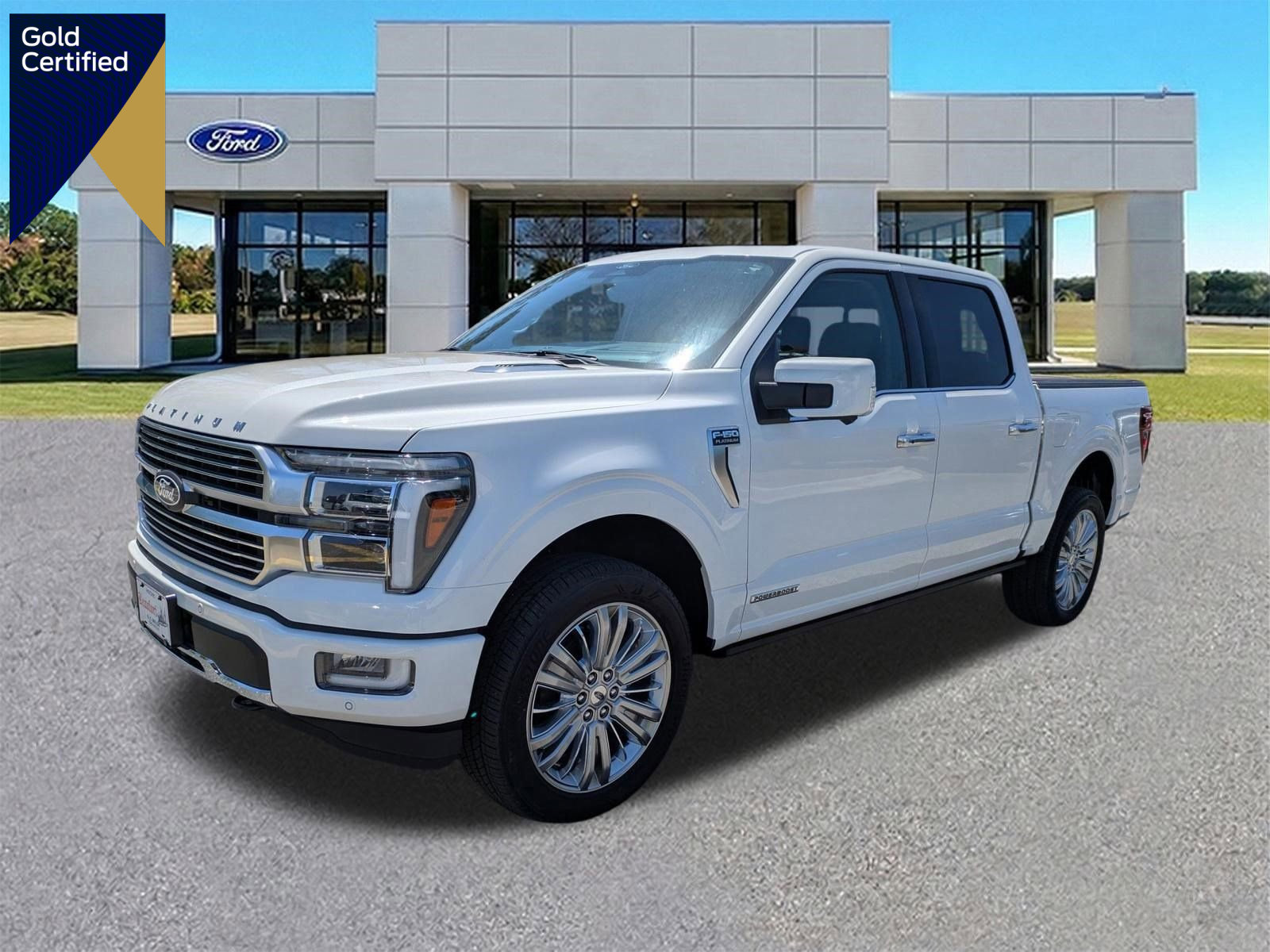 Certified 2025 Ford F150 Platinum w/ Equipment Group 703A Plus AWD/4WD image 1
