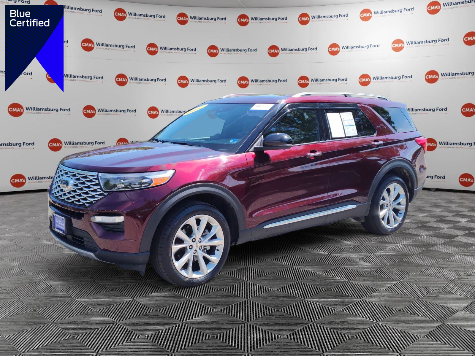 Certified 2022 Ford Explorer Platinum w/ Equipment Group 601A
