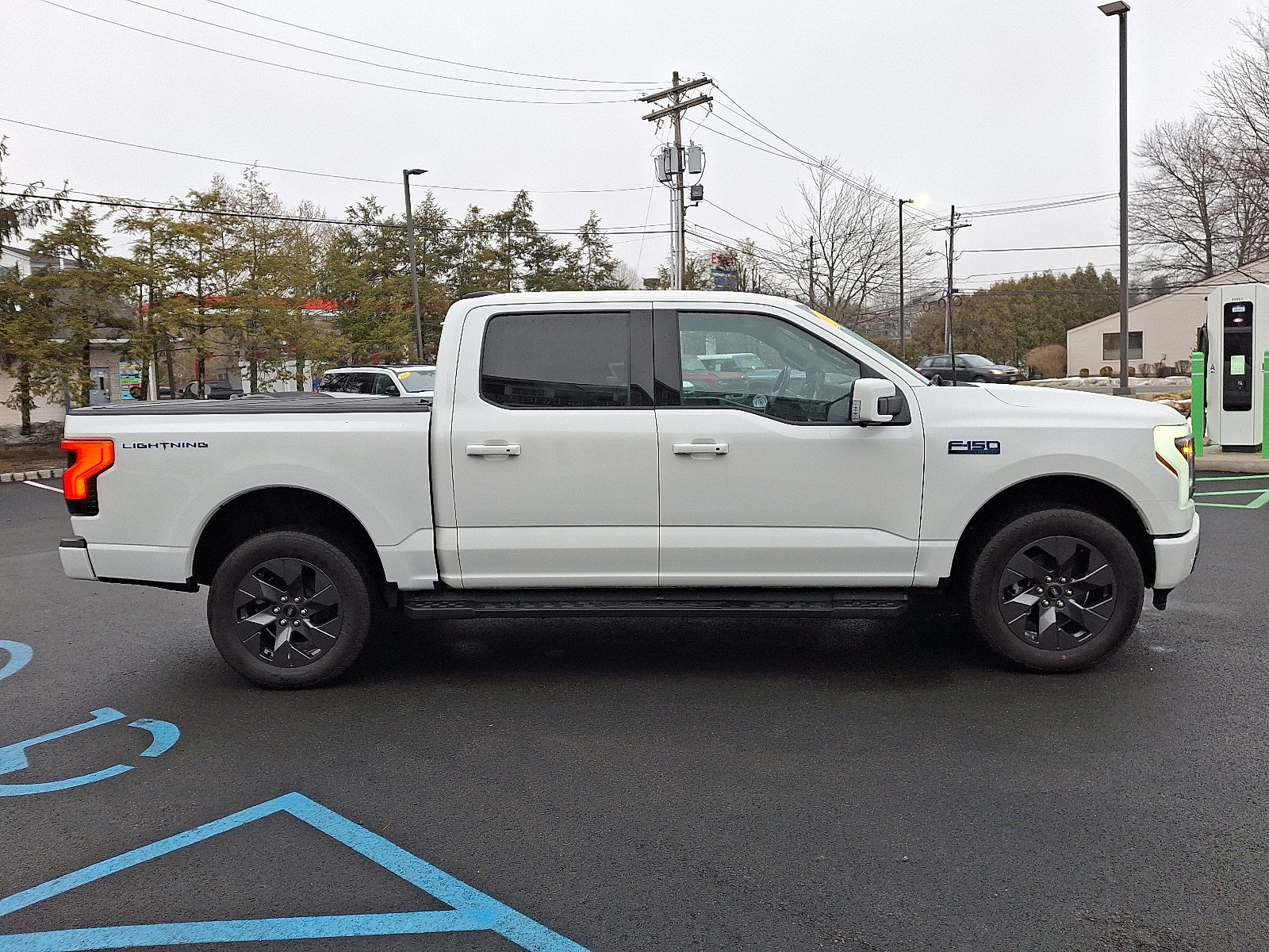 Certified 2024 Ford F150 Lightning Lariat w/ Max Trailer Tow Package image 6