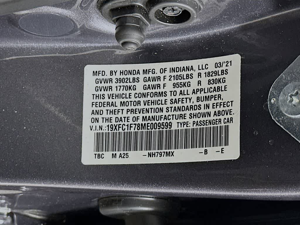Used 2021 Honda Civic EX-L image 21