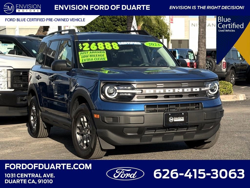 Certified 2023 Ford Bronco Sport Big Bend