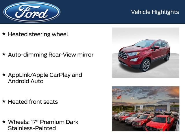 Certified 2020 Ford EcoSport Titanium AWD/4WD image 13