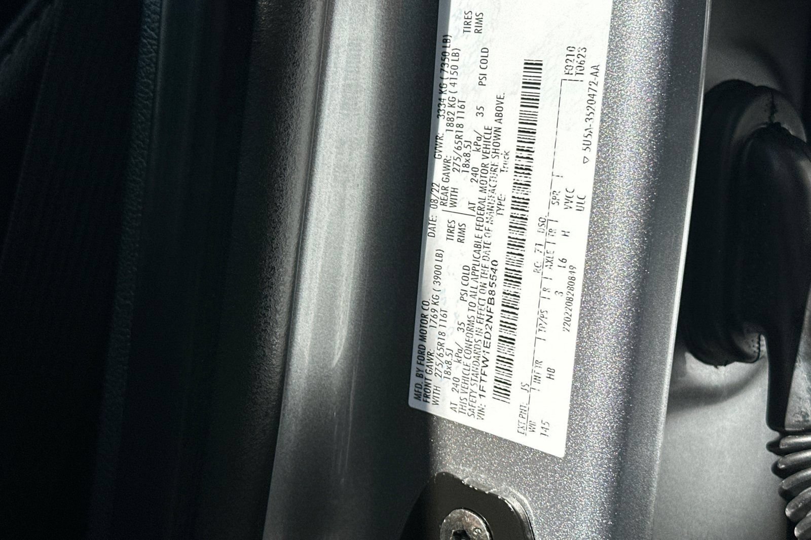 Certified 2022 Ford F150 Lariat AWD/4WD image 31