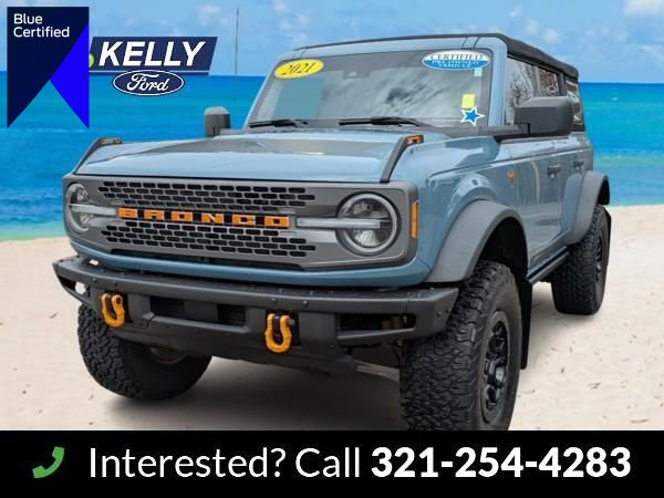 Certified 2021 Ford Bronco Badlands AWD/4WD image 1
