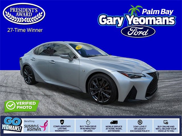 Used 2021 Lexus IS 350 F Sport w/ Navigation Package
