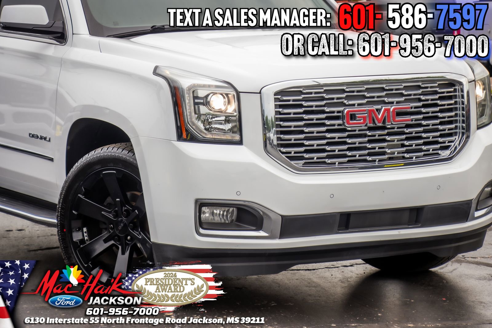 Used 2020 GMC Yukon Denali w/ Open Road Package RWD image 3