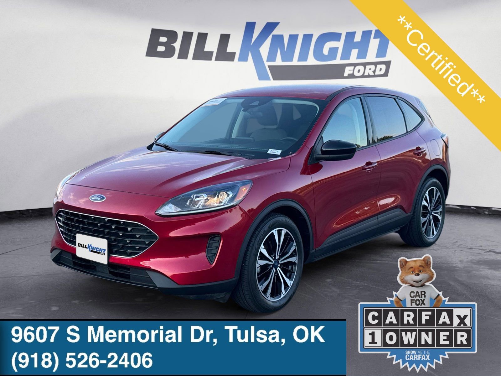 Certified 2022 Ford Escape SE w/ SE Sport Appearance Package
