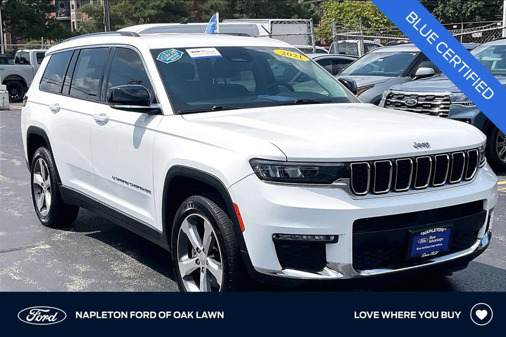 Used 2021 Jeep Grand Cherokee L Limited AWD/4WD image 1