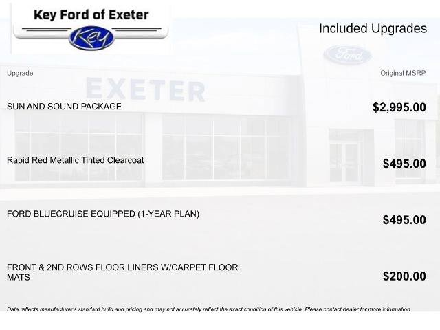 Certified 2025 Ford Explorer ST w/ Sun And Sound Package AWD/4WD image 12
