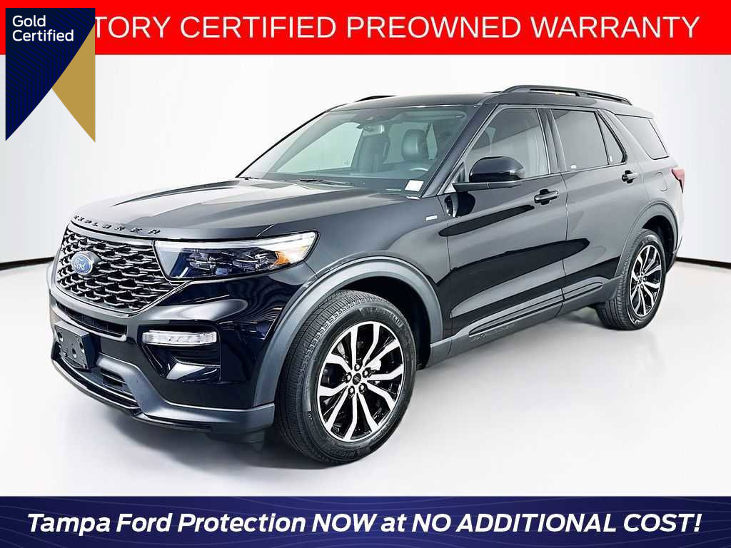 Certified 2022 Ford Explorer ST-Line w/ Class IV Trailer Tow Package image 1
