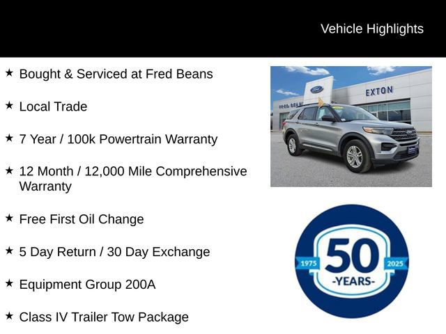 Certified 2023 Ford Explorer XLT w/ Class IV Trailer Tow Package image 7