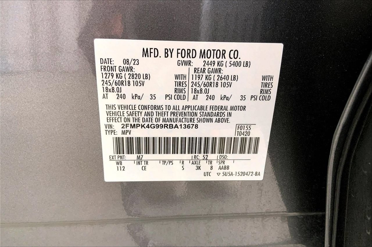 Certified 2024 Ford Edge SE AWD/4WD image 33