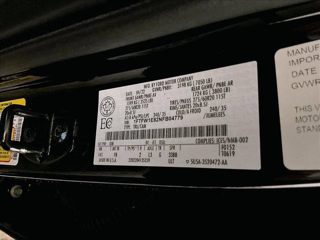 Certified 2022 Ford F150 XLT w/ Equipment Group 302A High AWD/4WD image 33