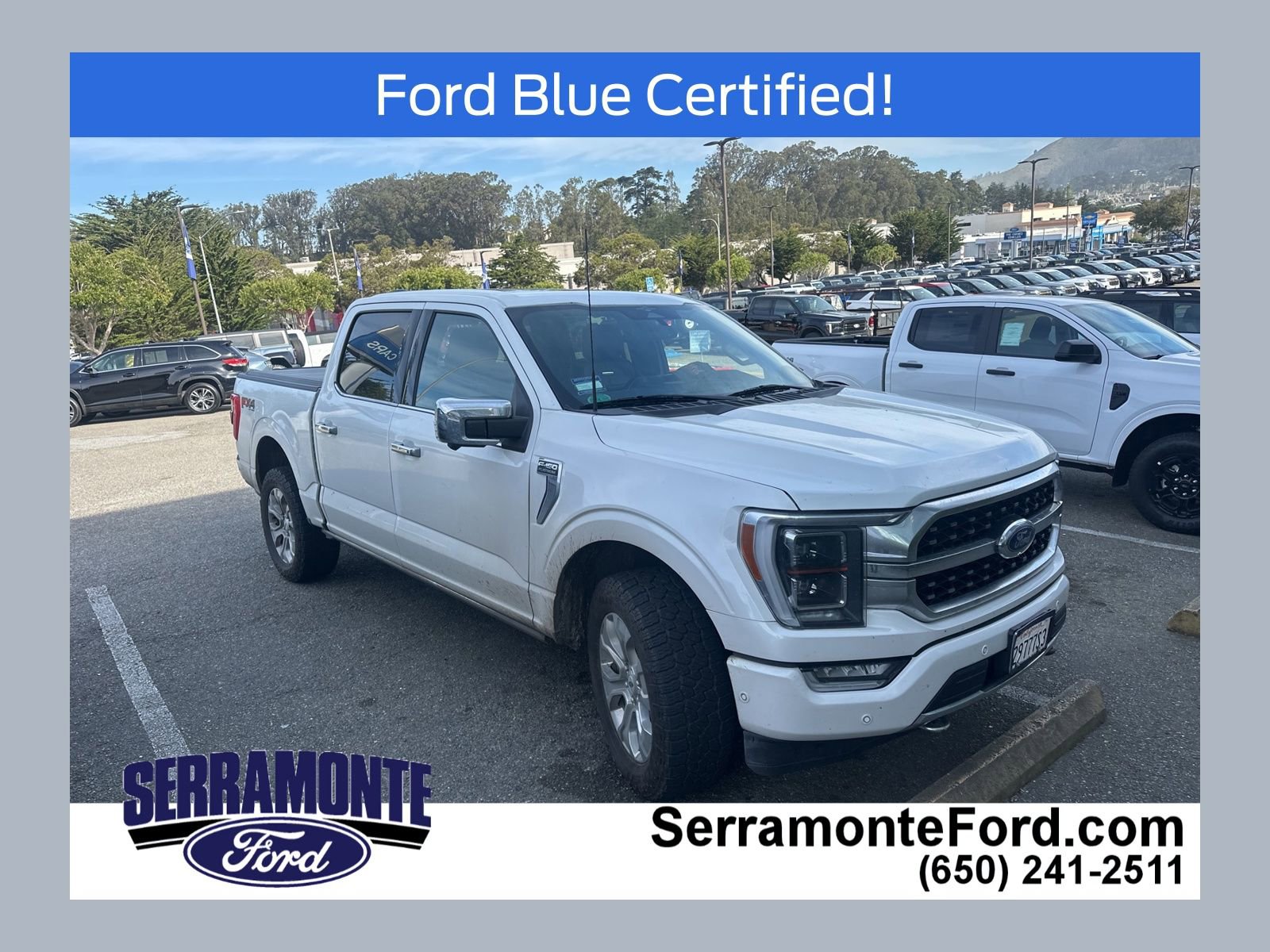 Certified 2023 Ford F150 Platinum w/ Equipment Group 701A High