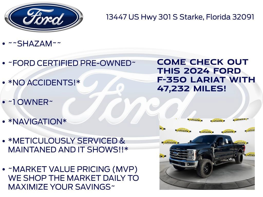 Certified 2024 Ford F350 Lariat w/ Lariat Ultimate Package AWD/4WD image 6