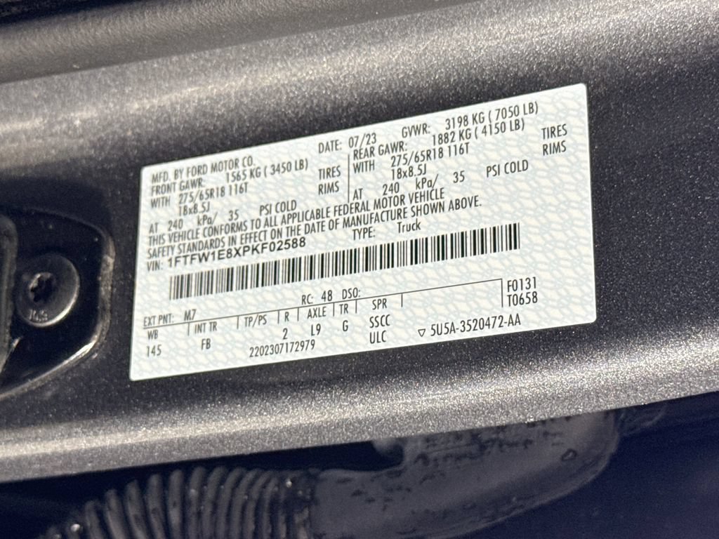 Certified 2023 Ford F150 XLT w/ Equipment Group 302A High AWD/4WD image 32