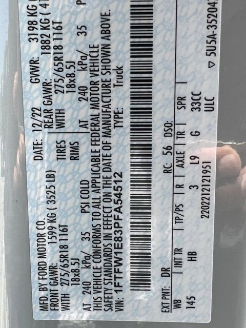 Certified 2023 Ford F150 Lariat w/ Max Trailer Tow Package image 34