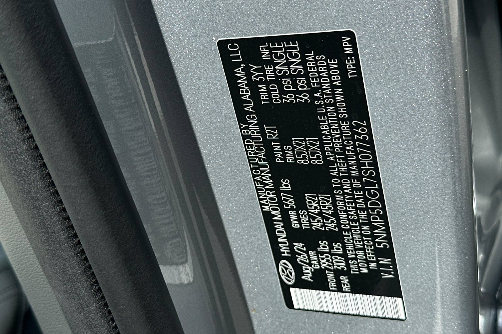 Used 2025 Hyundai Santa Fe Calligraphy AWD/4WD image 29