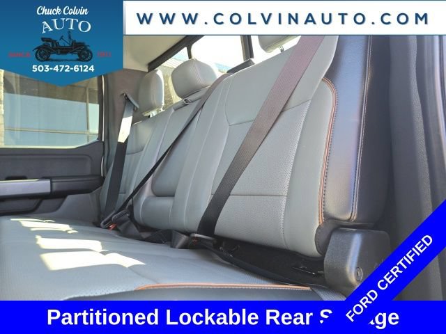 Certified 2025 Ford F150 Lariat w/ Mobile Office Package AWD/4WD image 8
