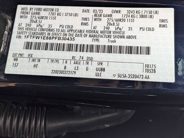Certified 2023 Ford F150 Lariat w/ Equipment Group 502A High AWD/4WD image 36