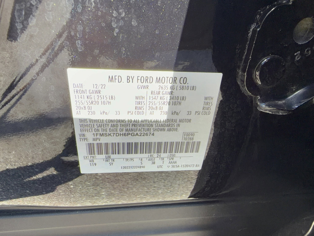 Certified 2023 Ford Explorer XLT w/ Equipment Group 202A image 34