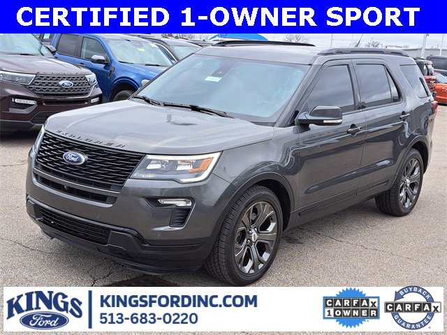Certified 2018 Ford Explorer Sport w/ Equipment Group 401A image 1
